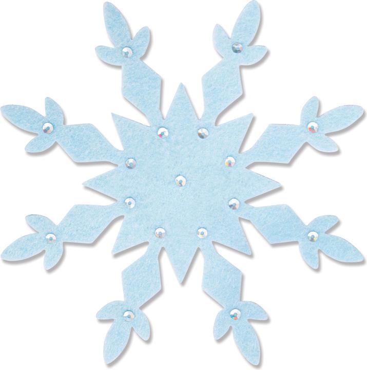 Sizzix Bigz punching template "Ornate Snowflake" (1 Sheets)