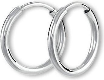 Brilio Round earrings made of white gold 231 001 00487 07