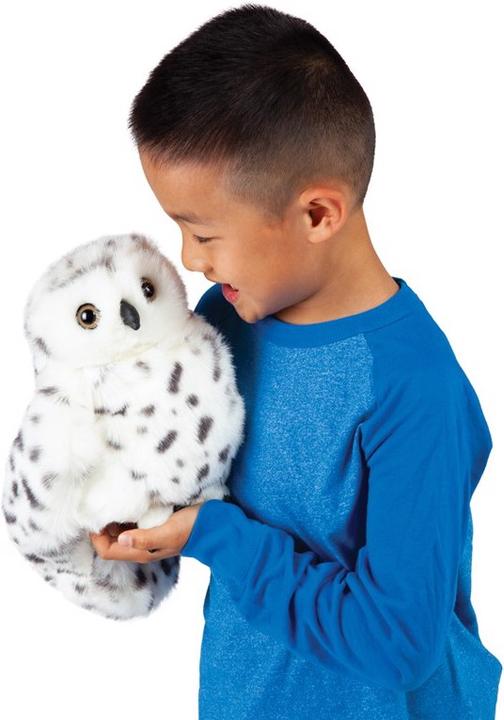Actual product image Folkmanis Snowy Owl