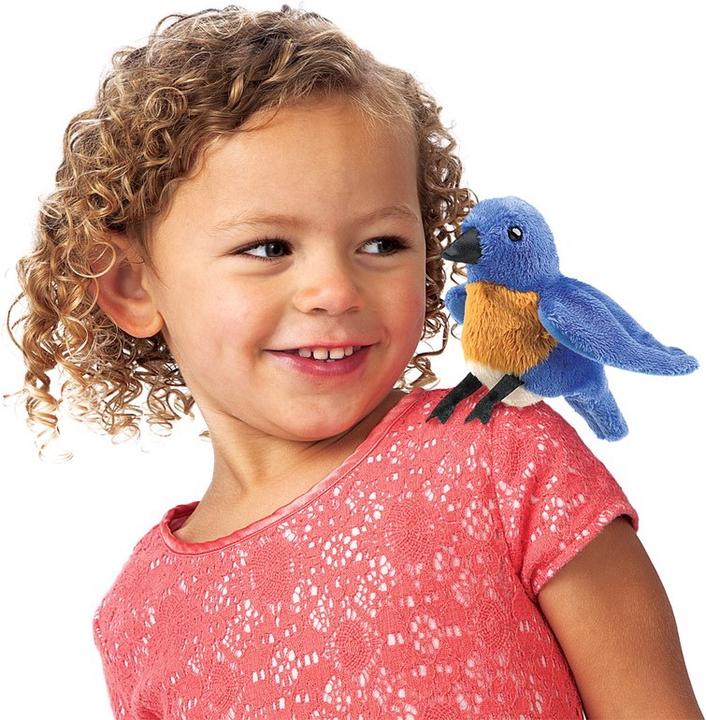 Produktbild Folkmanis Mini Hüttensänger-Vogel