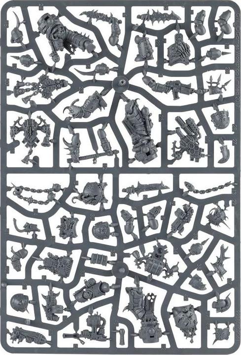 Actual product image Games Workshop Warhammer 40,000 - Death Guard Combat Patrol (Plastic)