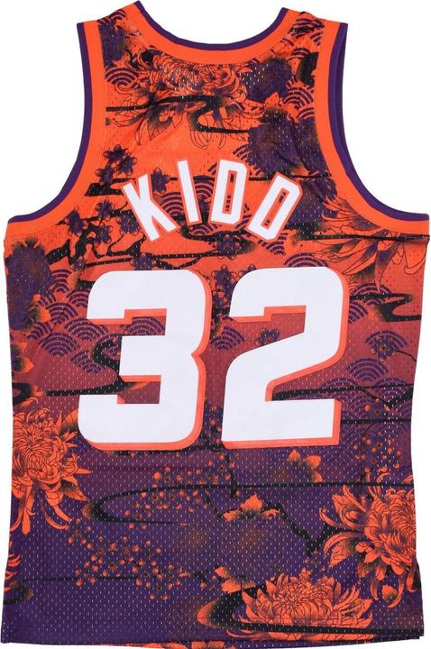 Actual product image Mitchell & Ness Swingman Mesh Jersey Phoenix Suns ASIAN Jason Kidd - S (S)