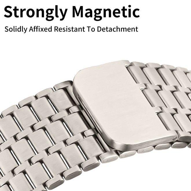 Image du produit MU Classic Stainless Steel Series Bracelet en acier inoxydable (42 mm, 44 mm, 45 mm, 24 mm, Acier inoxydable)