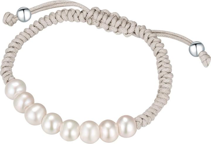 Immagine prodotto Valero Pearls Perla d'acqua dolce in argento da donna 19,0 cm - 33978 (19 cm, Argento)