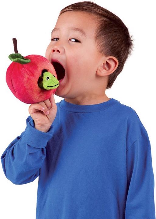 Produktbild Folkmanis Wurm im Apfel