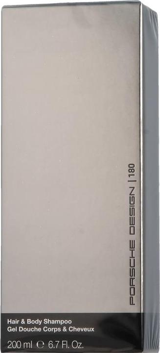 Porsche Design 180 Hair & Body Shampoo (200 ml, Flüssiges Shampoo)