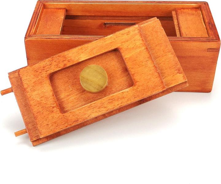 Produktbild Fridolin Trick Box für "Geldnoten" -rot/Knöpfe