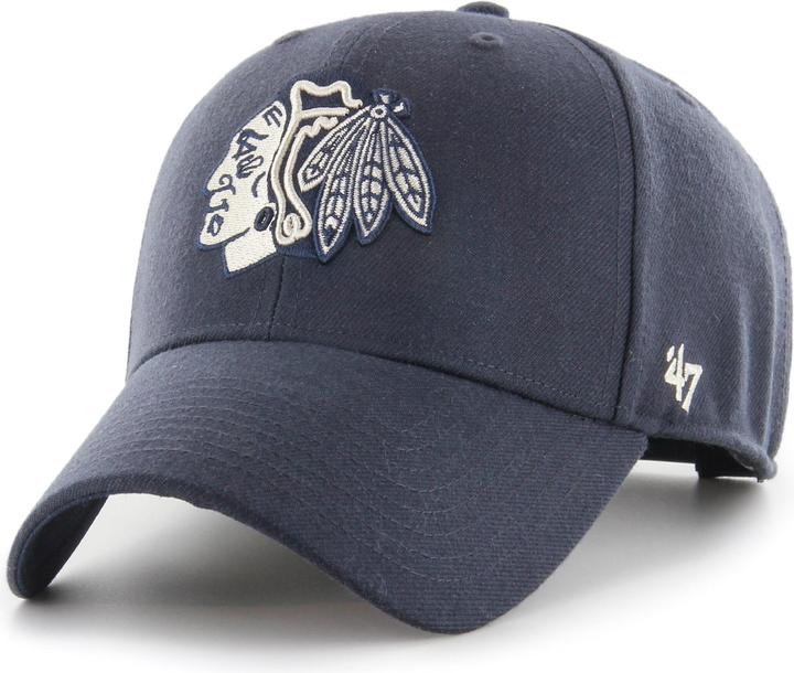 Actual product image 47 Brand Snapback Cap - NHL Chicago Blackhawks Navy