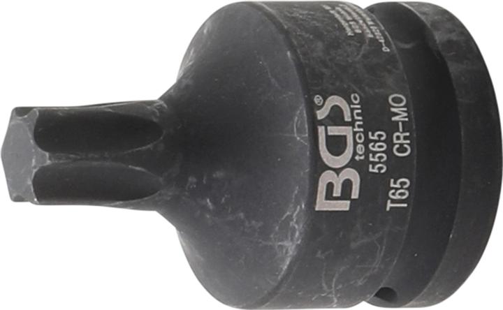 Image du produit BGS Douille à embouts de puissance 20 mm (3/4") Profil T (pour Torx) T65 (20 mm)