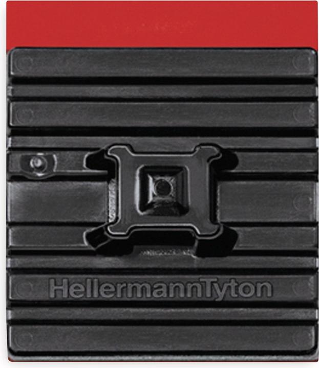 Produktbild HellermannTyton Klebesockel (Kunststoffkabelbinder, 28 mm, 10 Stk.)