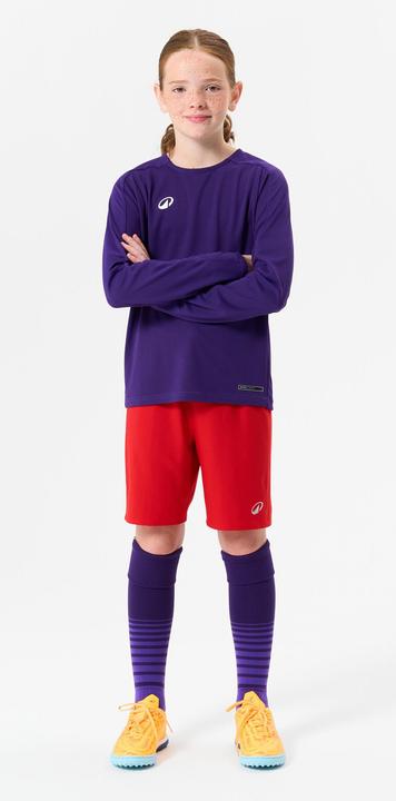 Actual product image Kipsta Kinder Fussball Shorts - Viralto Club rot