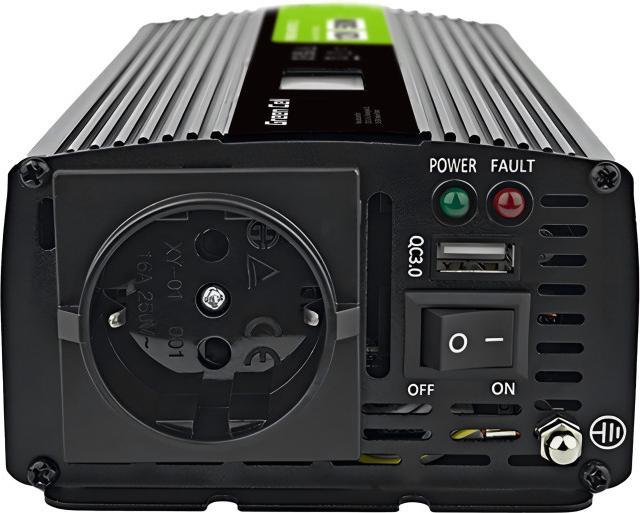 Actual product image GreenCell Przetwornica LCD /1000W Czysty sinus z wywietlaczem