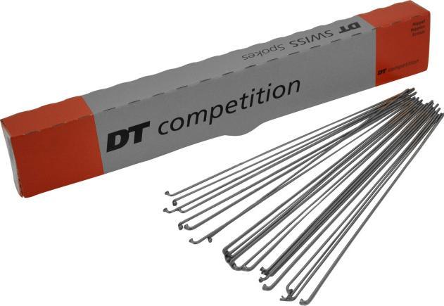 Actual product image DT Swiss Spokes Competition silver 2/1.8/2x264mm