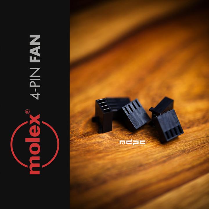 Mdpc-X 4-Pin Fan Connector by Molex