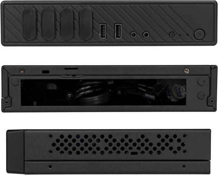 Actual product image Akasa Cypher SPX Thin Mini-ITX Case, OEM (Thin Mini ITX)