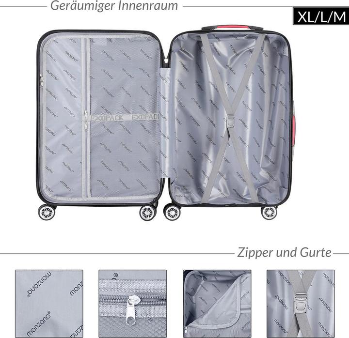 Image du produit Monzana Exopack (80 l, L (90 - 115l))