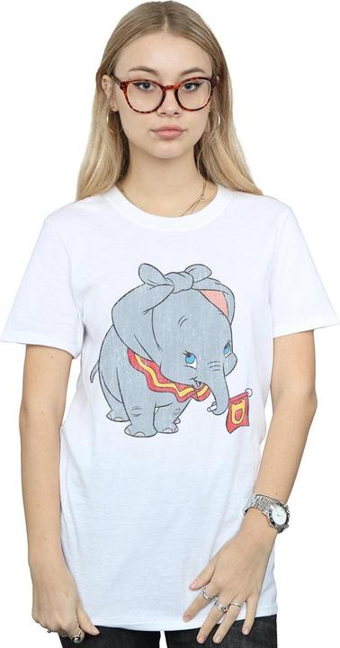 Immagine prodotto Disney Dumbo Classic Tied Up Ears Maglietta Ampia Donna (4XL)