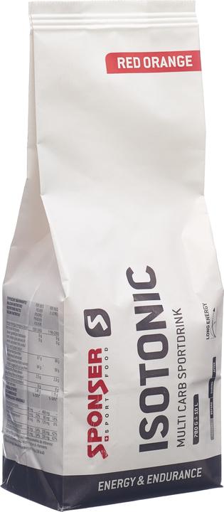 Immagine prodotto Sponser Isotonico (Arancione sangue, 1 pz., 700 g)