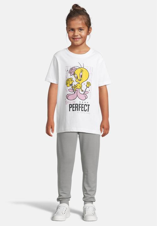Immagine prodotto Mister Tee MisterTee Maglietta e Felpa con Cappuccio 2 Pack - Titti e Lola Bunny - 182035 (110)