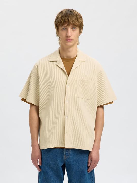Produktbild Selected Homme Waffelstruktur Kurzarmhemd (XL)