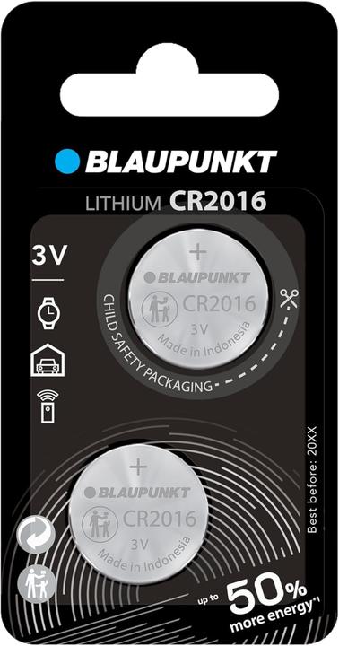 Blaupunkt 2x CR2016 (2 pcs., CR2016)