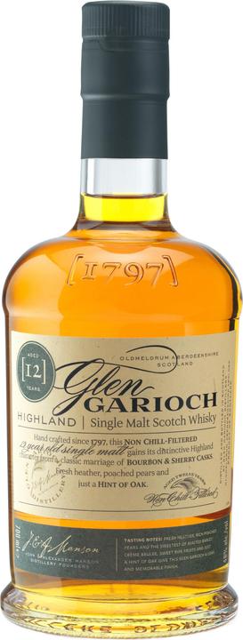 Glen Garioch 12 years (Single Malt, Scotch whisky, 1 x 70 cl)