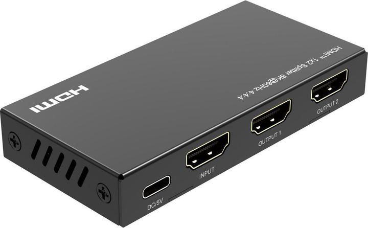 Immagine prodotto MicroConnect 8K@60Hz HDMI Splitter 1x2