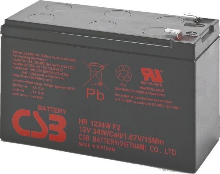 CSB Battery 12V 9Ah (HR1234WF2)
