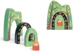 Image du produit Tender Leaf Toys Accessoires de chemin de fer forêt-tunnel