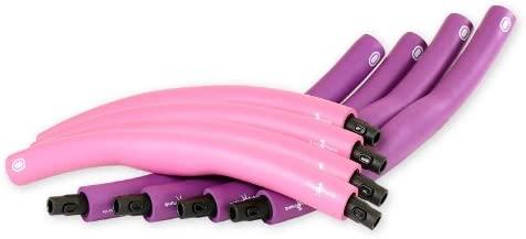 Produktbild Hoopomania Hula Hoop Reifen mit Schaumstoff 1,2kg pink violett