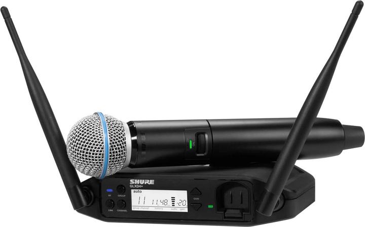 Produktbild Shure GLXD24+/SM58 draadloze handheld microfoon