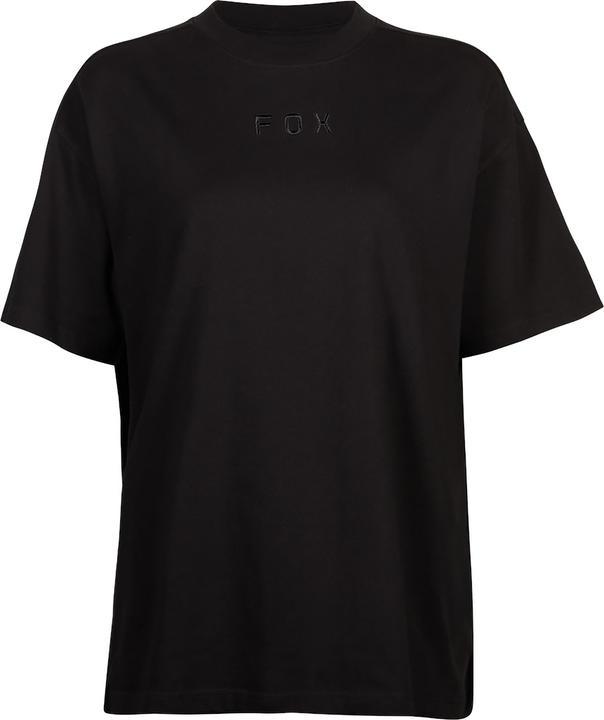 Actual product image Fox Tee 23 W Wordmark Os Ss Blk L (L)