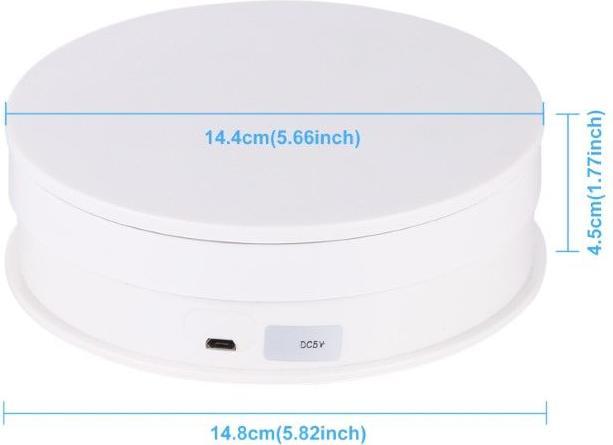 Immagine prodotto Puluz Giradischi elettrico a 360° (Ulteriori accessori)