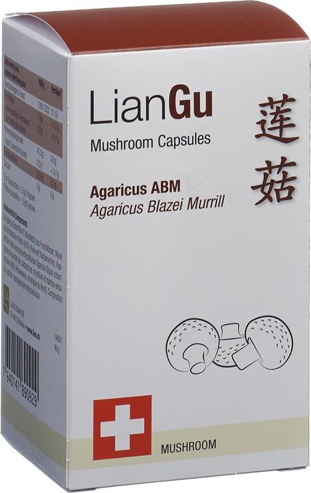 Lian Agaricus ABM Pilz Kapseln 1 (180 Stück, Kapseln, 150 g)