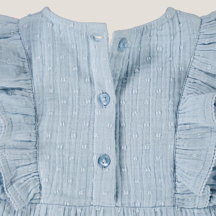 Actual product image La Redoute Collections Kleid aus Baumwoll-Musselin mit zartem Muster (116)