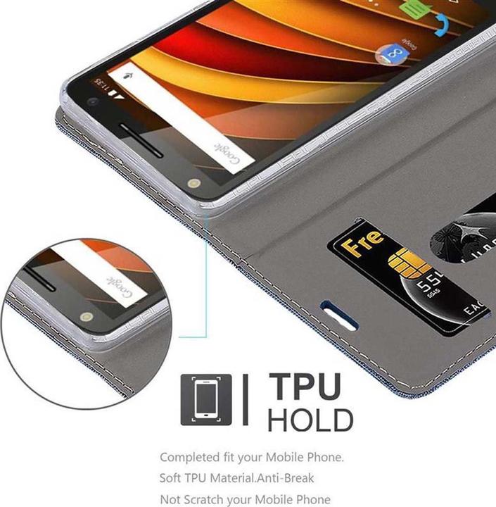 Immagine prodotto Cadorabo Copertina del libro Jeans Optics (Motorola Moto X3)