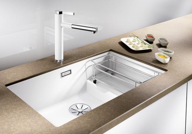 Actual product image Blanco SUBLINE 700-U Level (Undermount sink, 73 cm, 46 cm)