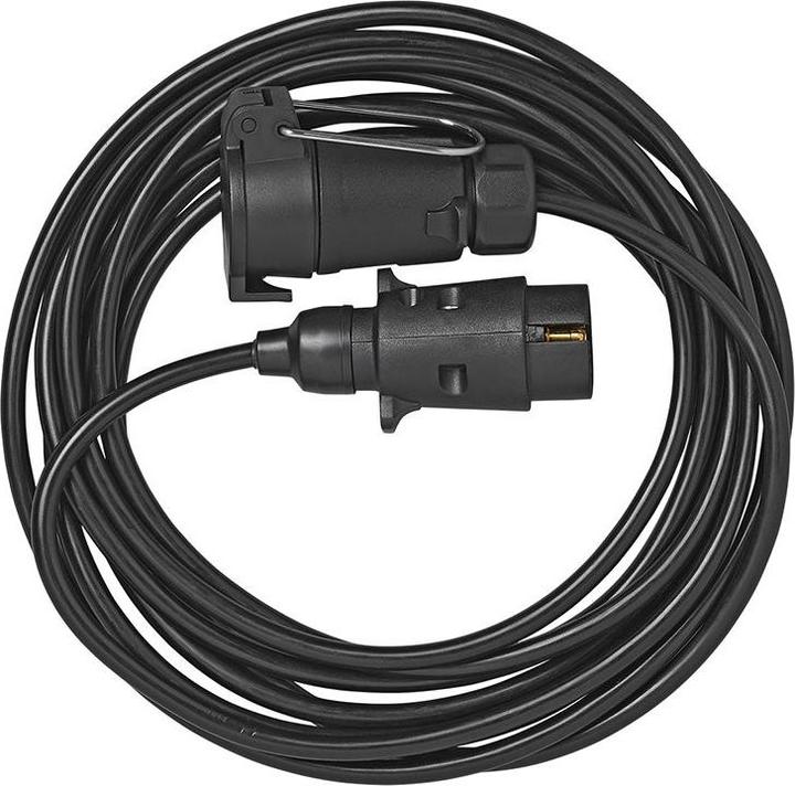 Produktbild ProPlus Verlängerungskabe mit Stecker und Steckdose 7-polig