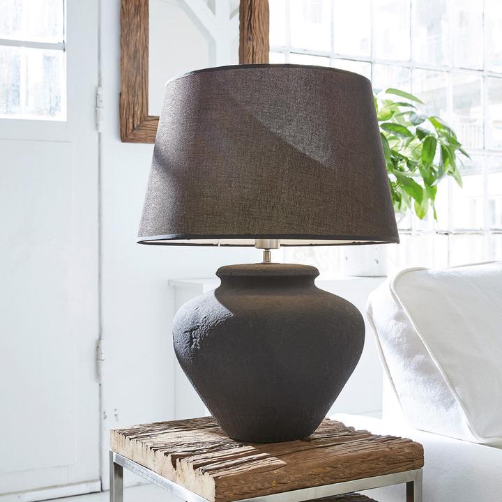 Actual product image Loberon Table lamp Bandol black (E27)