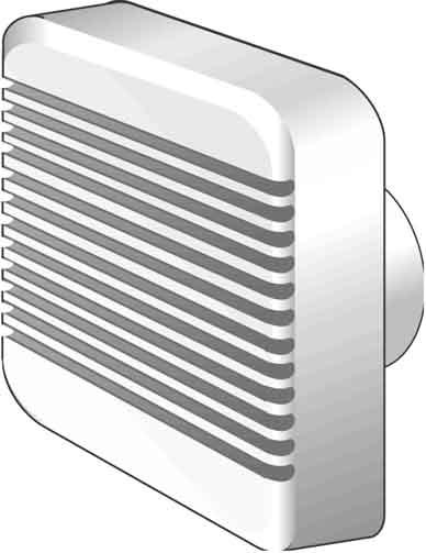 Actual product image Helios HELI HV100Z small room fan DN100 basic model IP44 with timer.