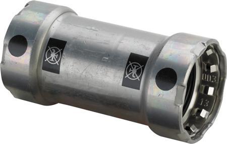Produktbild Viega Megapress Schiebehülse 1" aus unlegiertem Stahl mit Zink/Nickel-Beschichtung, SC-Contur.