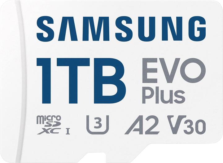 Image du produit Samsung EVO Plus (1000 Go, microSDXC, U3, UHS-I)