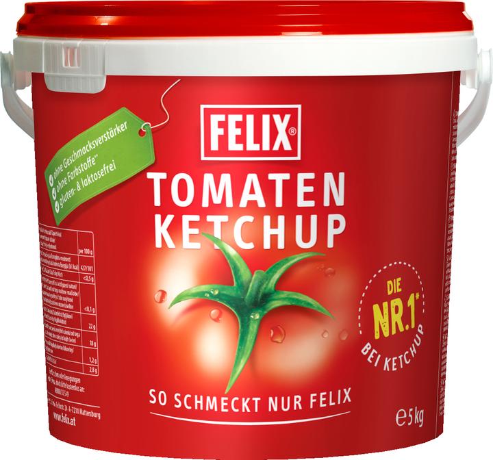 Actual product image Felix Austria Mild ketchup (5200 g)