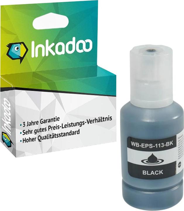 Produktbild Inkadoo Druckerpatronen kompatibel mit Epson C13T06B440 / 113 Tintenpatrone