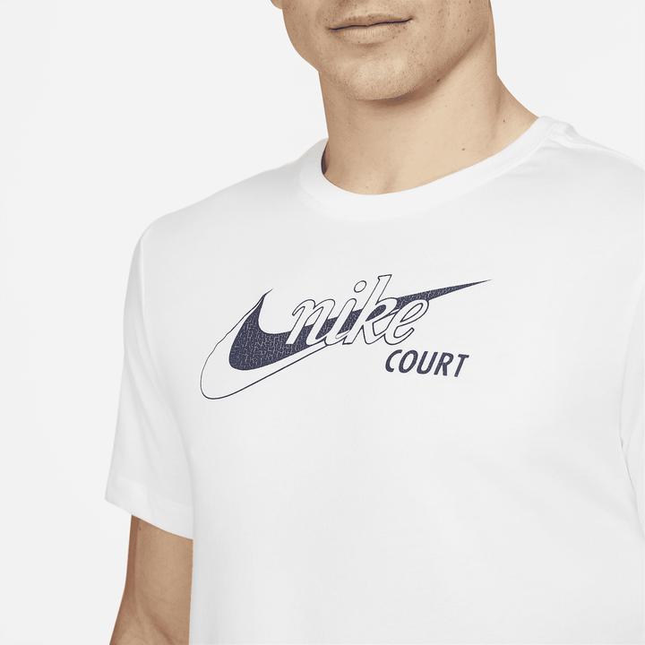 Actual product image Nike Court T-Shirt White Man (M)