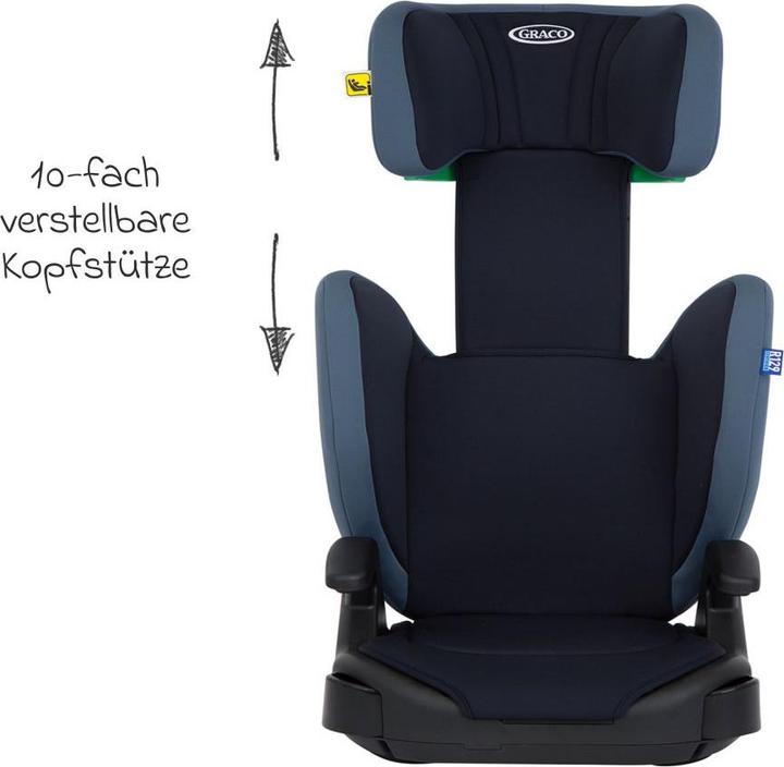 Actual product image Graco Junior Maxi i-Size (Child seat, ECE R129/i-Size Standard)