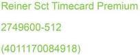 Image du produit ReinerSCT Pur Sct Timecard Premium
