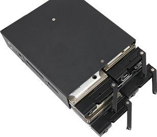 Produktbild Chieftec CMR-425 - Mobiles Speicher-Rack - 2.5" (6.4 cm)
