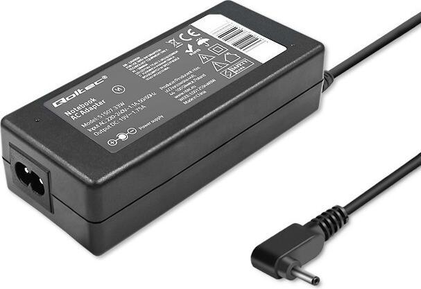 Produktbild Qoltec 51507 - Notebook - Indoor - 100 - 240 V - 50 - 60 Hz - 33 W - 19 V (33 W)
