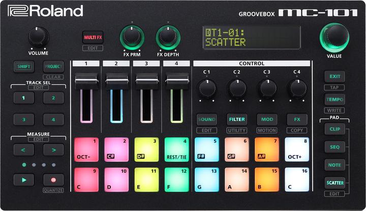 Actual product image Roland MC-101 (Synthesizer)